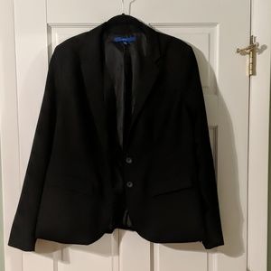 Apt 9 Black Blazer/Suit Jacket Size 14